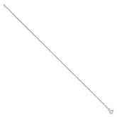 Sterling Silver .85mm Diamond-cut Round Spiga Chain